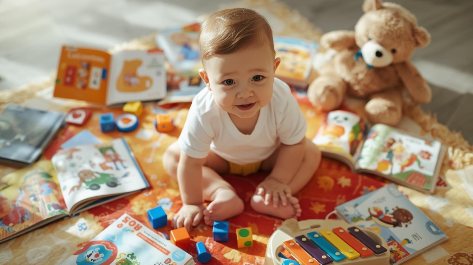 Juegos simples que estimulan el lenguaje de tu bebé.